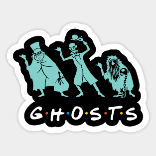 Hitchhiking Ghosts There For You Sticker